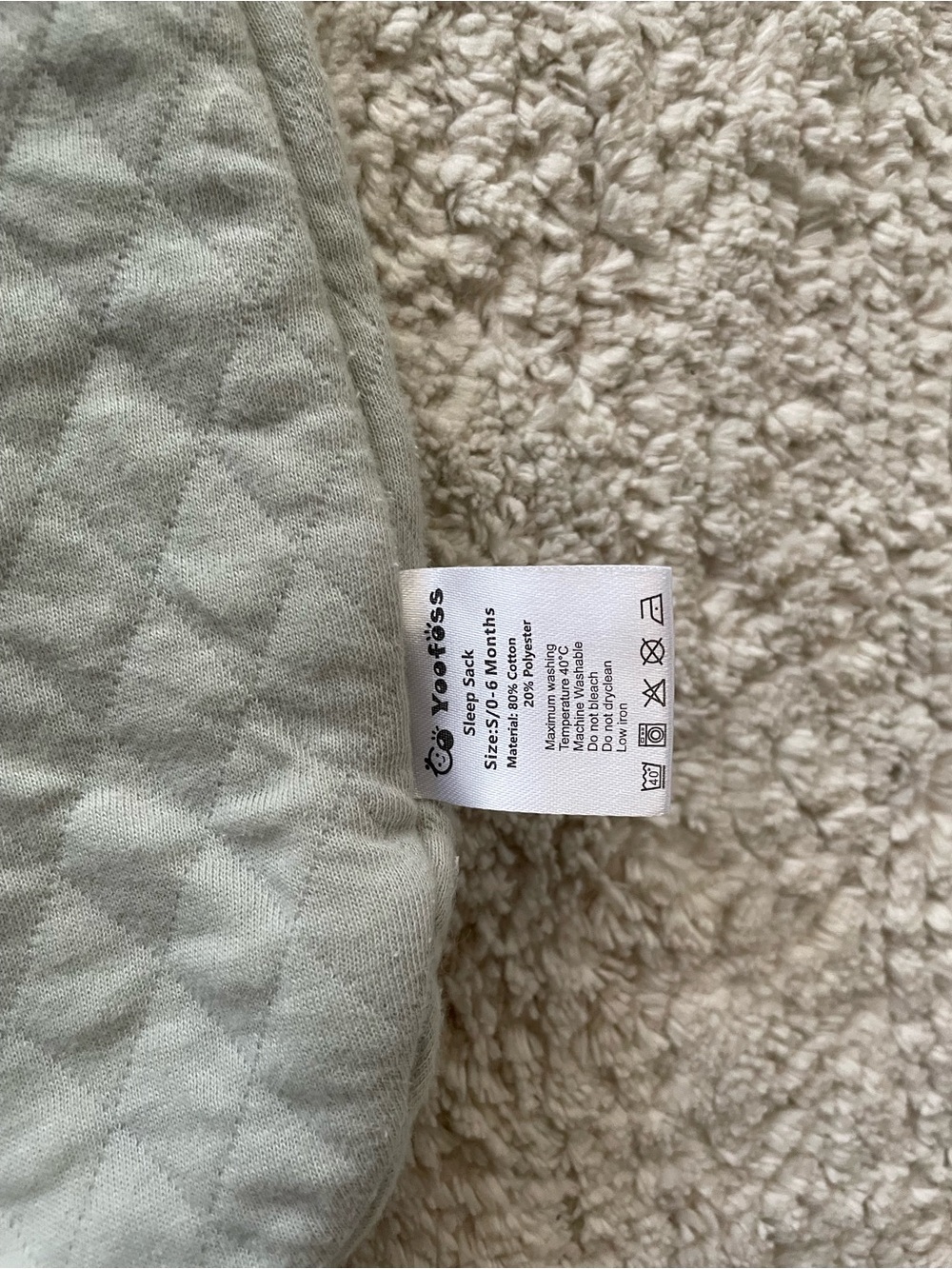 Neutral Baby Sleep Sack & Onesie Bundle - 0-6 month - Picture 5 of 9